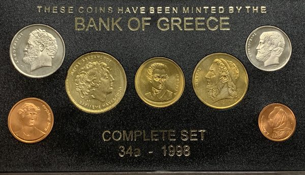1998 Σειρά Δραχμες σε θήκκη  PGC417