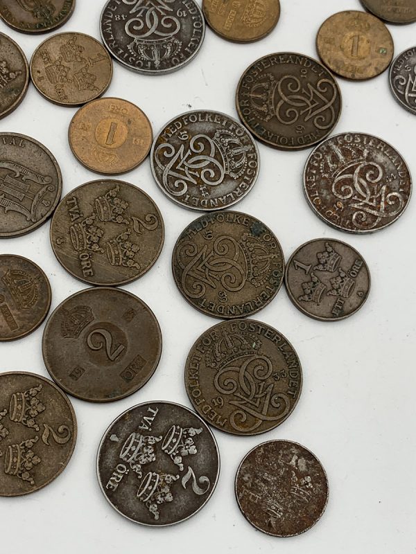 Sweden Lot 35 coins 1 Öre and 2 Öre (1888-1970)  PGC418 - Image 7