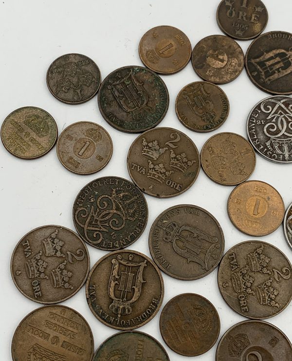 Sweden Lot 35 coins 1 Öre and 2 Öre (1888-1970)  PGC418 - Image 6