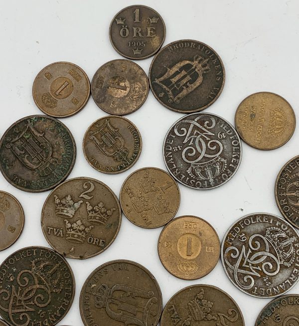 Sweden Lot 35 coins 1 Öre and 2 Öre (1888-1970)  PGC418 - Image 4