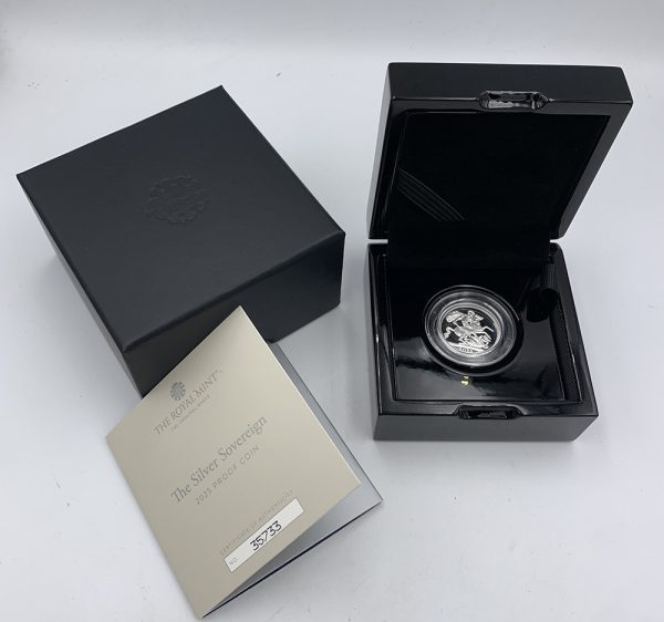 The Silver Sovereign 2025 Silver Proof Coin PGC - Image 2