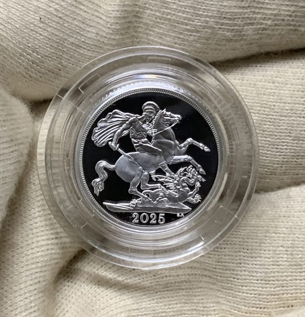 The Silver Sovereign 2025 Silver Proof Coin PGC - Image 5