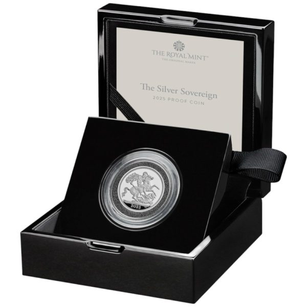 The Silver Sovereign 2025 Silver Proof Coin PGC