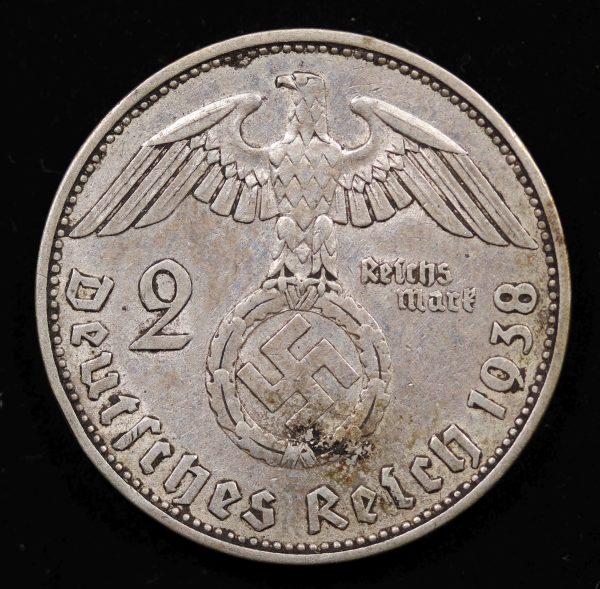 2 MARK 1938 SILVER GC895