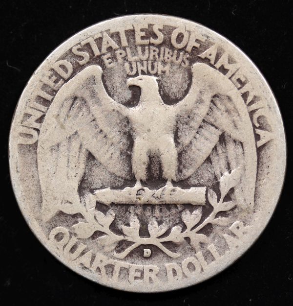 SILVER QUARTER DOLLAR 1935 GC896 - Image 2