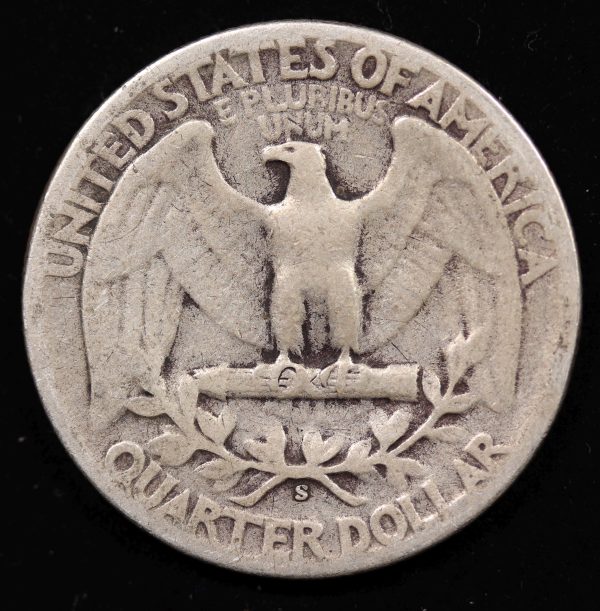 SILVER QUARTER 1945 GC904 - Image 2