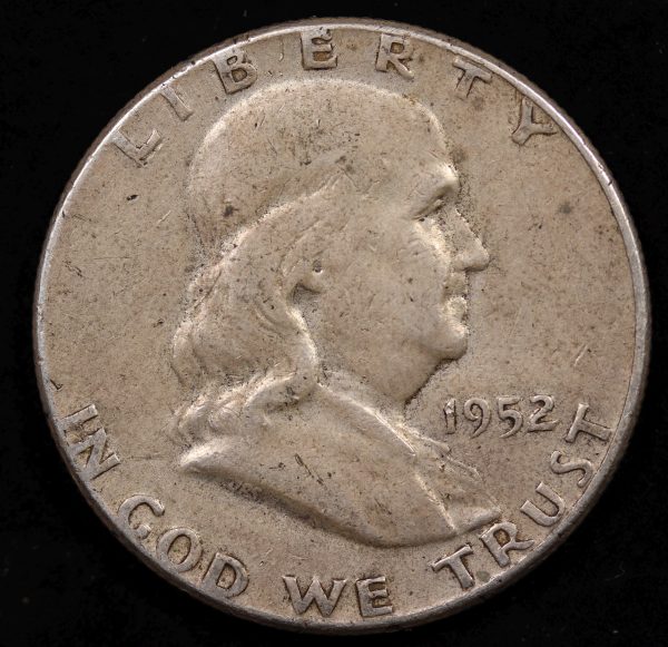 HALF DOLLAR 1952 SILVER GC914
