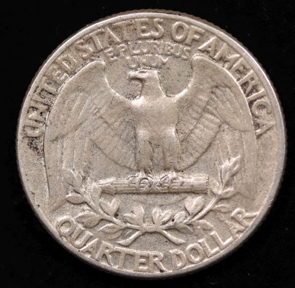 SILVER QUARTER 1956 GC908 - Image 2