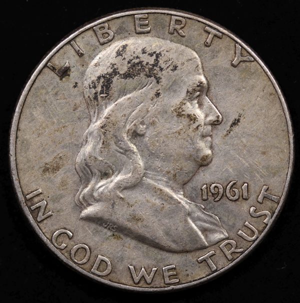 HALF DOLLAR 1961 SILVER GC911
