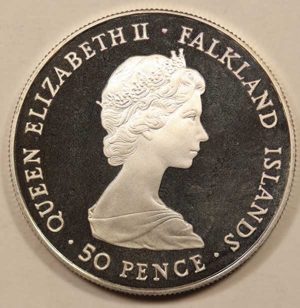 50 Pence Fakland 1980 GC888