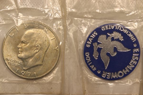 USA 1 Dollar 1971 Silver Coin GC893