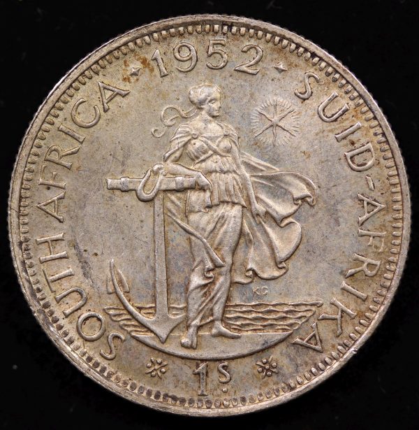 1 DOLLAR 1952 SOUTH AFRICA SILVER GC922