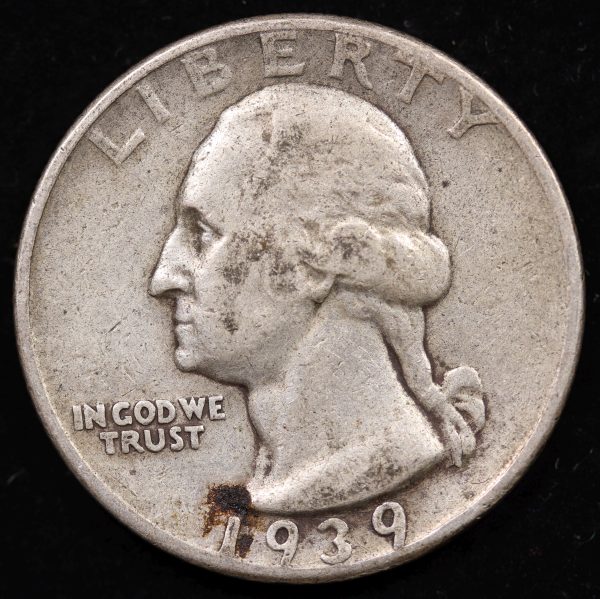QUARTER 1939 SILVER GC925