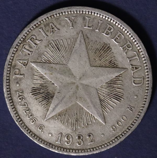 Cuba 5 Pesos 1932 GC831