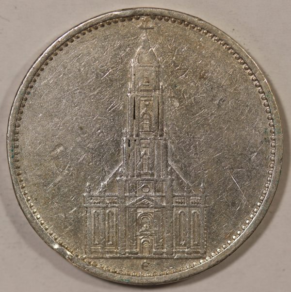 Germany 5 Reichsmark 1934 Silver Coin GC840 - Image 2