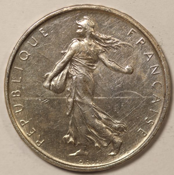 France 5 Francs 1963 Silver Coin GC842 - Image 2