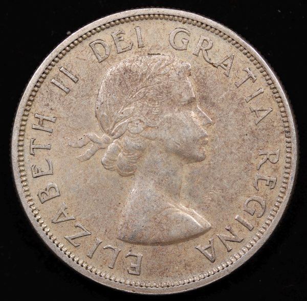 CANADA SILVER DOLLAR 1958 GC917 - Image 2