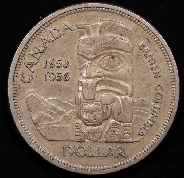 CANADA SILVER DOLLAR 1958 GC917