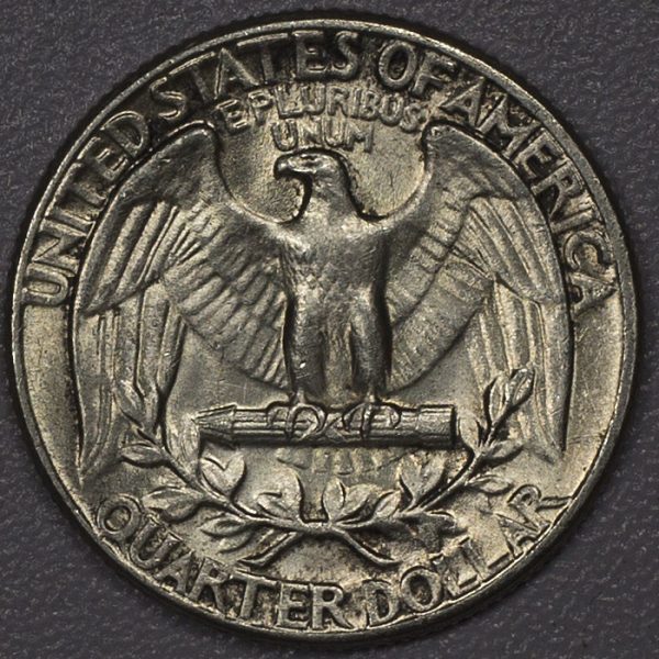 USA Silver 1/4 Dollar 1964 UNC PGC453 - Image 2