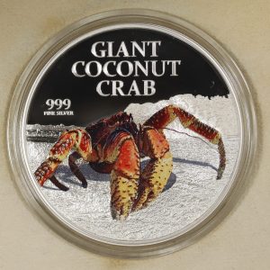 2013 Giant Coconut Crab Pitcairn Islands 2 dollars