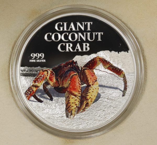 2013 Giant Coconut Crab Pitcairn Islands 2 dollars