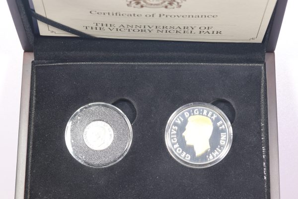 2015 Canada 2 coin Set "The Victory Nickel Pair"