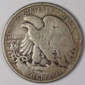 Alternative view of Half Dollar 1943 GC938