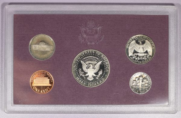 United States Mint Proof set 1988 s (Oxι ασημενιο) - Image 3