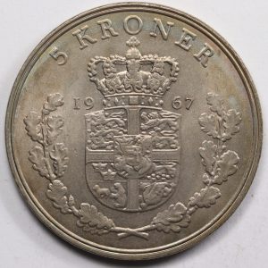 Alternative view of 5 Kroner 1967 GC954