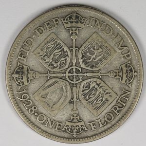 Alternative view of 1 Florin 1928 GC981
