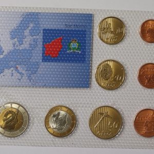 Alternative view of San Marino 2011 Euro Set