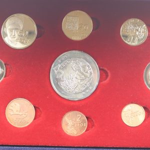 Chech Republic Euro Set Coins 2004