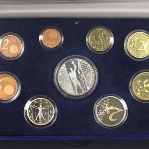 Italy 2003 Proof Coins Set with Silver 5 Euro