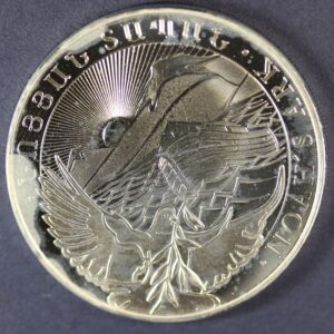 Alternative view of 500 DRAM ARMENIA 2020 1 oz FINE SILVER 999