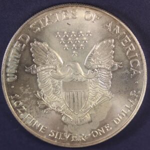 Alternative view of AMERICAN SILVER EAGLE 2000 COLORIZED 1oz fine silver 999