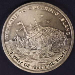 2015 WELCOME TO SILVERBUG 1oz FINE SILVER 999