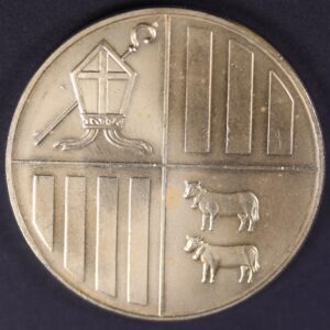 Alternative view of 1 DINER ANDORRA 2008 1oz fine silver 999