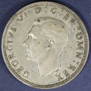 Half Crown 1941 Silver Coin GC1011