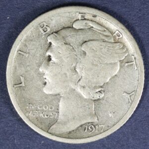 USA Dime 1917S Silver Coin GC1007