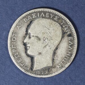 Greece 1 Drachmai 1873 GC1042