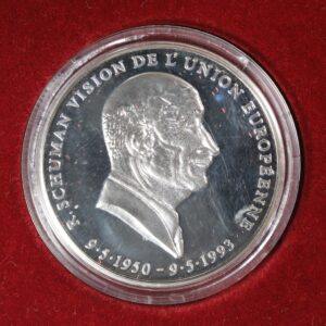 Ασημενιο Μεταλλιο Πραπεζης Καραμανλης-Σουμαν