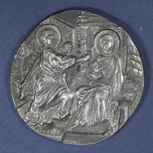 Ασημενιο Μεταλλιο απο την Σειρα "Η ΖΩΗ ΤΟΥ ΧΡΙΣΤΟΥ" -