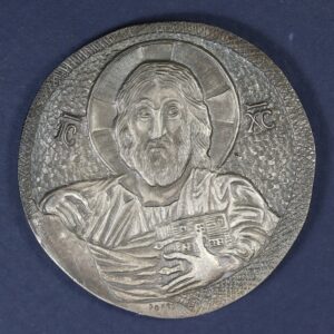 Alternative view of Ασημενιο Μεταλλιο απο την Σειρα "Η ΖΩΗ ΤΟΥ ΧΡΙΣΤΟΥ" Η Γεννηση