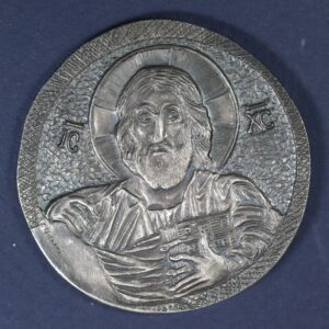 Alternative view of Ασημενιο Μεταλλιο απο την Σειρα "Η ΖΩΗ ΤΟΥ ΧΡΙΣΤΟΥ" -