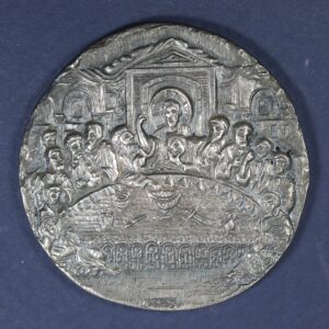 Ασημενιο Μεταλλιο απο την Σειρα "Η ΖΩΗ ΤΟΥ ΧΡΙΣΤΟΥ" Μυστικος Δειπνος