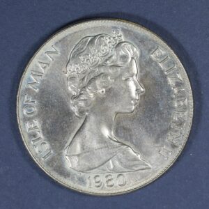 Isle of Mna 1 Crown 1980 GC1053