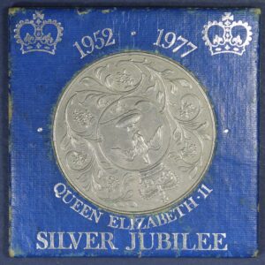 Alternative view of Great Britain 25 Pence 1977