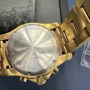 Alternative view of Victorinox Maverick Swiss Army 44mm Chronograph μεταχειρισμένο, καφέ και χρυσαφί