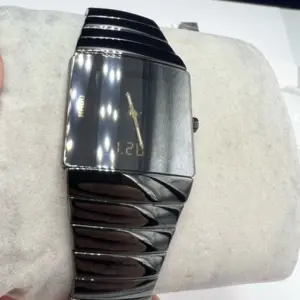 Alternative view of Rado Diastar Titanium ρολόι σαν καινούργιο, μαύρο unisex
