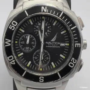 Nautica Steel Chronograph 40mm σαν καινούργιο, ανδρικό